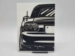 2D Wall Art Mazda MX5 Miata Cabrio JDM