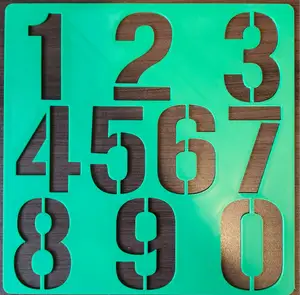 Number Stencil