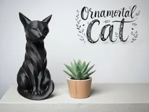 Modern Sculpture - Ornamental Cat
