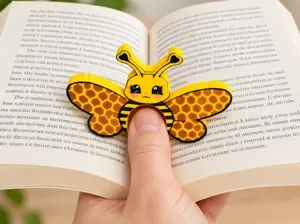 Cute Bee Reading Ring - One-Handed Book Opener