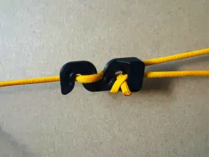 Paracord Rope Slide-in Tensioner no knot
