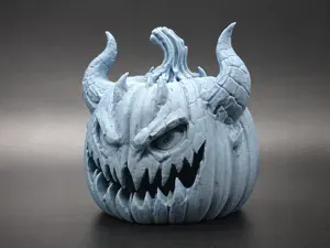 Demonic Jack-O'-Lantern Halloween