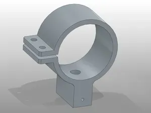 60 mm Pipe Support – Mounting Clamp / Tube Holder