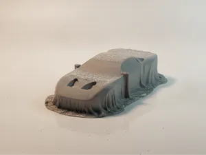 2005 Ford GT Under Cloth STL