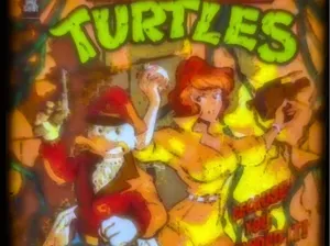 TMNT April's Special Cover Litho