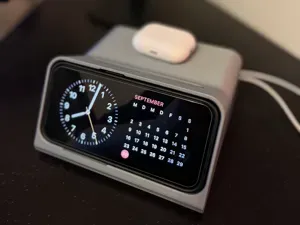 iPhone Standby Dock (by Scott Yu-Jan) with weights