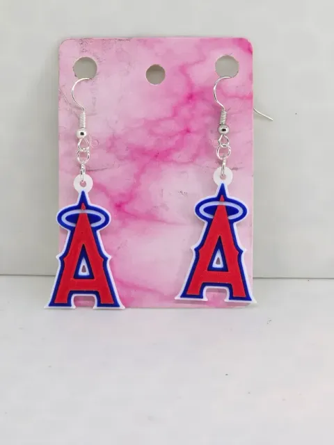 LA Angels Earrings — Image 2 of 2