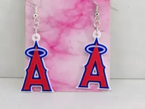 LA Angels Earrings