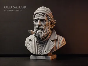 The Old Sailor - Detailed Character Bust