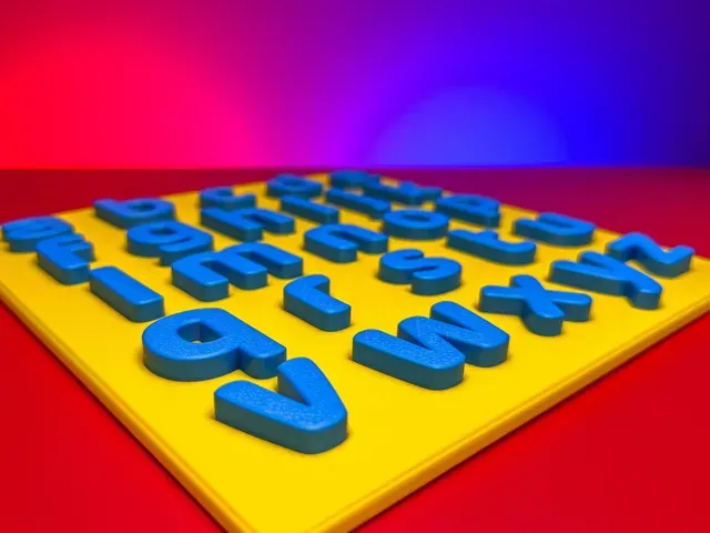 Montessori Lowercase Letter Insert Puzzle — Фото 2 из 4