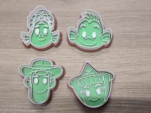 Character Cookie Cutter Stamp Pack 64