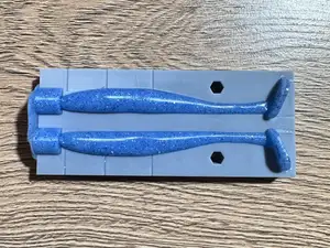10, 11, 12cm - Soft Lure Mold - DIY Fishing Bait