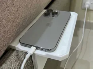 Clip-On Bedside Shelf for Phone & More