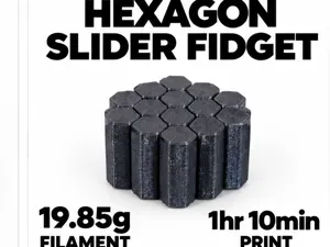 Hexagon Slider Fidget