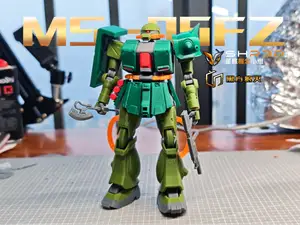 1/100巴尼扎古 MS-06FZ 无需支撑 无需ams 全分件分色拼装模型