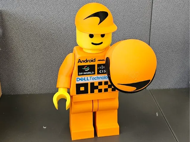 Brick Man MC Laren F1 Team 20cm