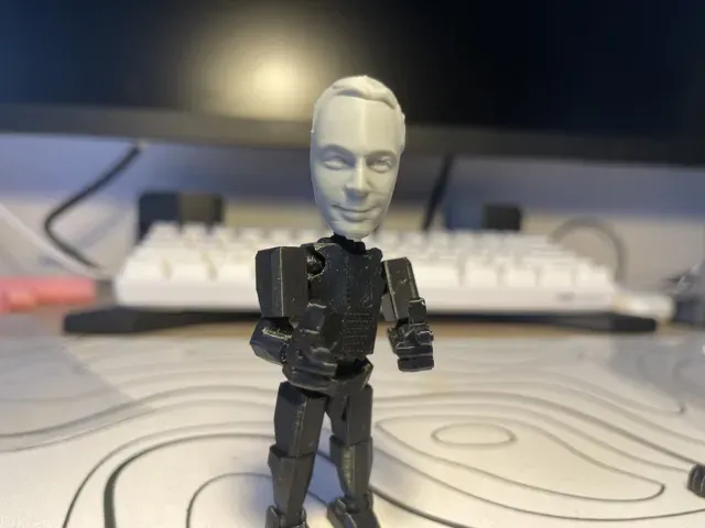Sheldon Cooper head for Loftyo — Image 2 of 5