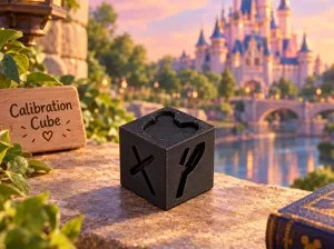 Disney inspired calibration cube under 20 min