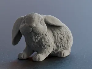 Cute easter Bunny Rabbit / Süßer Osterhase