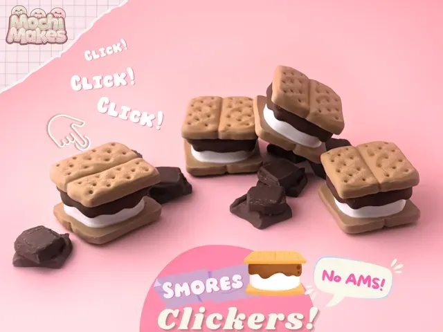 Smores Fidget Clickers! No AMS! — Image 2 of 2