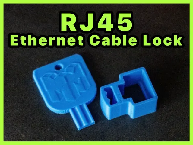 RJ45 Ethernet Cable Lock
