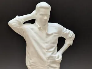 Smart Casual Standing Guy (Hand Behind Head)