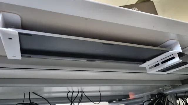 Keyboard Holder Under Desk — Image 2 of 2