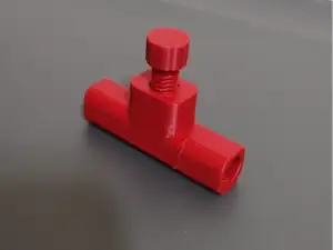 Simple air flow valve