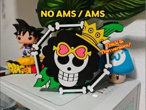 One Piece Brook Jolly Roger(NO AMS/AMS)