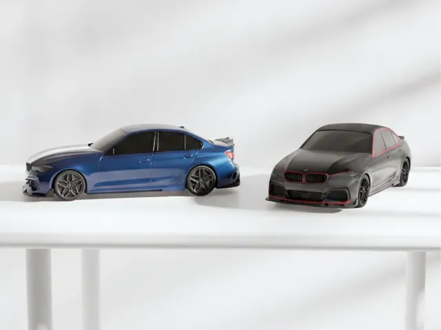 BMW M340i Sports Car Model 3D Printable