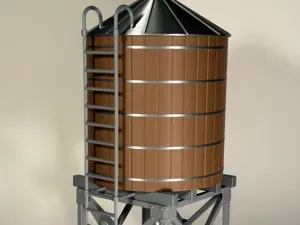 1:12 Water tower model for Action Figures