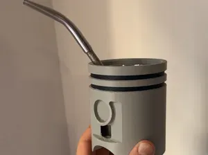 Mate piston Polimero Liso
