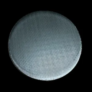 Cleaning disc for stuck filament on textured plate