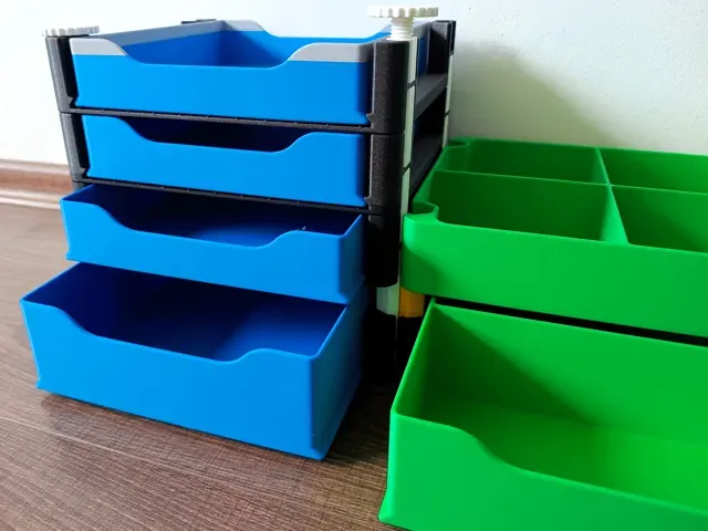 Versatile Stackable Storage Box System (new dim.) — Фото 6 из 15