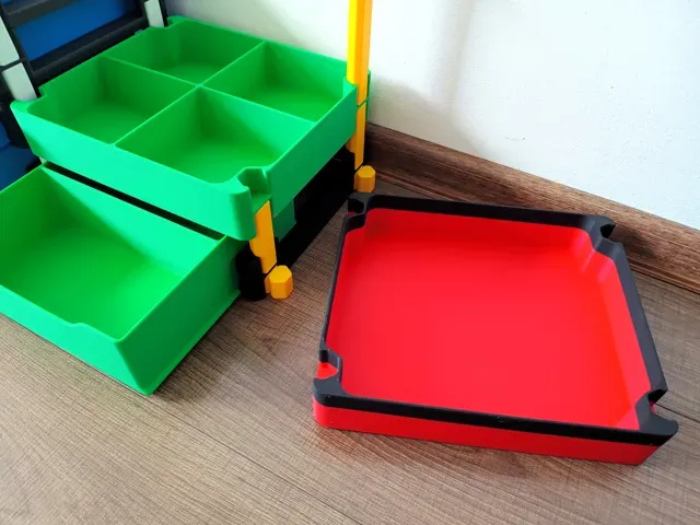 Versatile Stackable Storage Box System (new dim.) — Фото 7 из 15