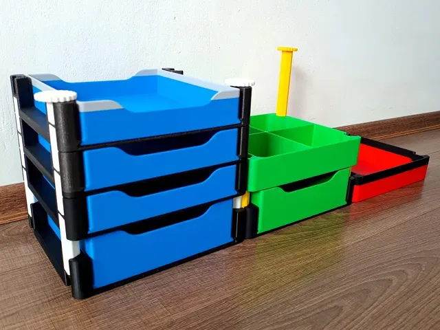 Versatile Stackable Storage Box System (new dim.) — Фото 13 из 15