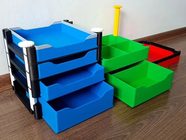 Versatile Stackable Storage Box System (new dim.) — Фото 4 из 15