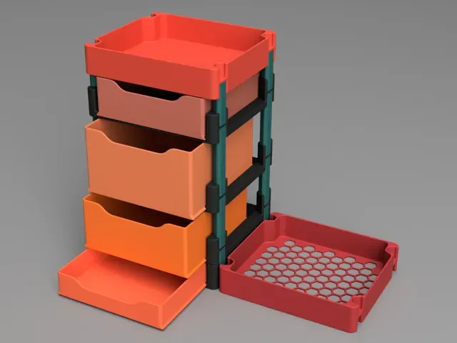 Versatile Stackable Storage Box System (new dim.) — Фото 15 из 15