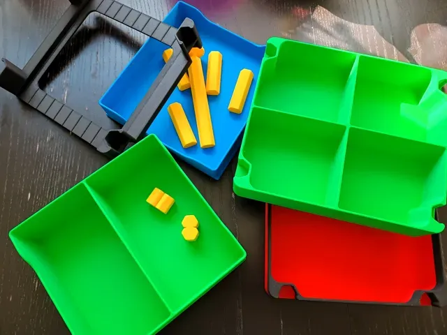 Versatile Stackable Storage Box System (new dim.) — Фото 5 из 15