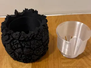 Volcanic Crackle Planter Self-Watering Insert