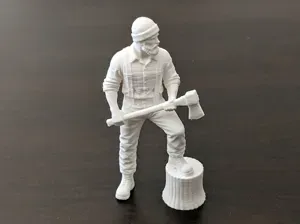 Lumberjack - Realistic Figurine