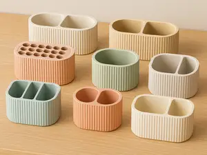 Ribbed Oval Desk Organizers – 11 Variants