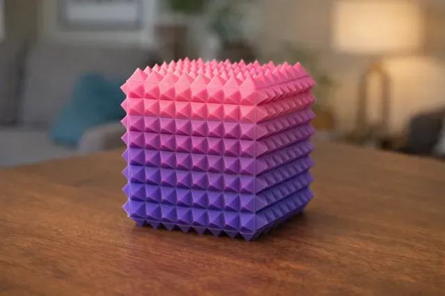 Spiky Textured Cube Fidget | Sensory Desk Toy — Фото 2 из 2