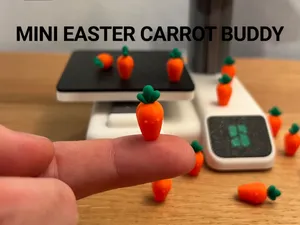 Mini Easter Carrot Buddy