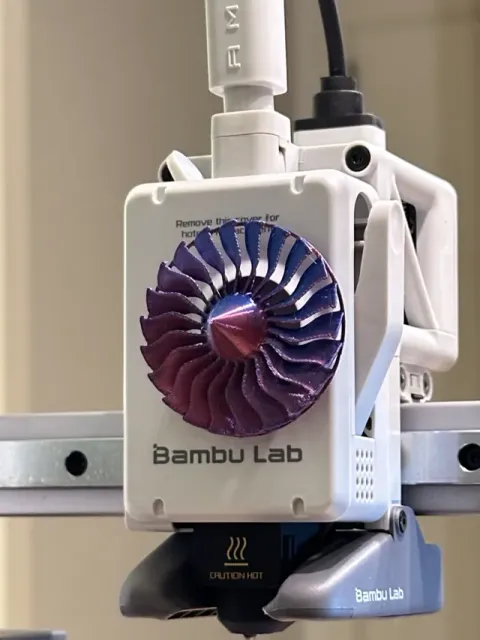 A1/A1 Mini Extruder - Jet Engine Turbine — Фото 3 из 4