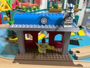 LEGOs X BRIO Compatible Train Station