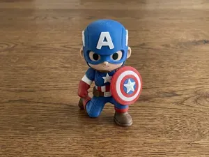 Captain America Mini Landing Figure | Marvel
