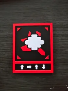 Magnetic Helldivers 2 Eagle Smoke Strike Plaque