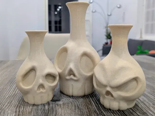 Jarrones calaveras 