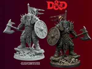 DnD Ready - Orc Warchief (40mm)